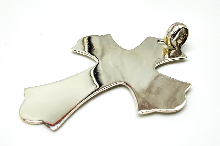 Silber Anhänger \Kreuz\